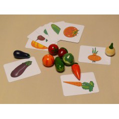 Набор "Овощи и картинки"